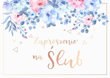 ZAPROSZENIE ŚLUBNE NA WESELE Rustyklane - Amelia