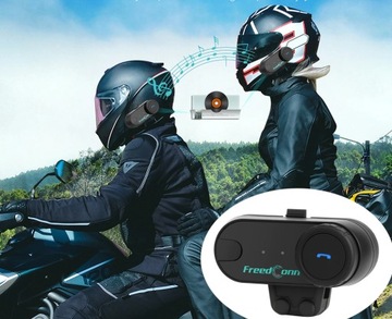 2x МОТОЦИКЛОВЫЙ ИНТЕРКОМ FREEDCONN T-COM VB V3 PRO BT