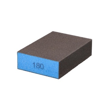 GĄBKA ŚCIERNA KOSTKA DO SZLIFOWANIA PROSTA GR. 180