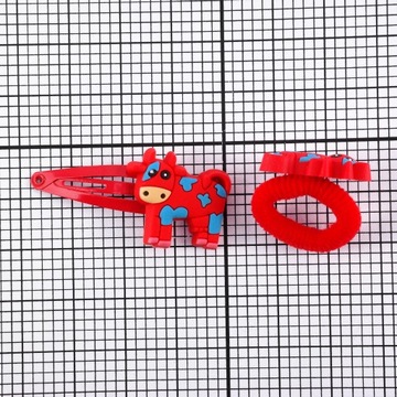 Ozdoby do włosów Dla dzieci Krówki Zwierzęta Zestaw