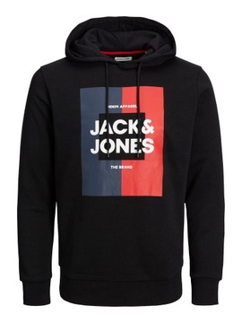 Jack&Jones Bluza Oscar 12235248 Czarny Regular Fit