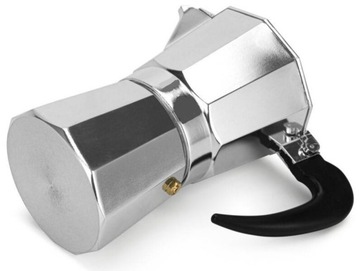 KAWIARKA ALUMINIOWA KAFETIERA ZAPARZACZ NA KUCHNIĘ DO ESPRESSO KAWY 450ml