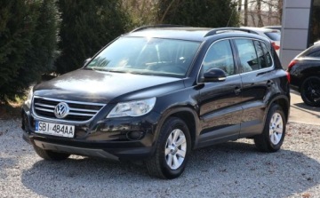 Volkswagen Tiguan I 2008 Volkswagen Tiguan Climatronic, Grzane Fotele, Tempomat, Czujniki Parkowani