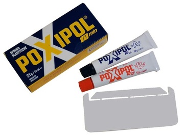 POXIPOL STRONG ПЛАСТИКОВЫЙ КЛЕЙ СВЯЗУЮЩИЙ СЕРЫЙ 14мл