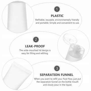 Бутылка для проб макияжа Бутылка для дозатора лосьона