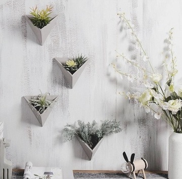 Бетонный цветочный горшок, крышка для цветочного горшка, бетон ручной работы.