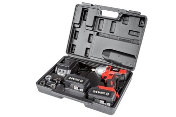 АККУМУЛЯТОРНЫЙ КОЛЕСО УДАРНЫЙ гайковерт, 2 АККУМУЛЯТОРА, 4 Ач, 36 В, МОЩНОСТЬ