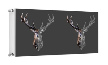 MAGNES MATA MAGNETYCZNA NA KALORYFER 120x60 JELEŃ FOTOTAPETA