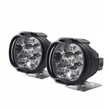 REFLEKTOR HALOGEN LAMPA 12x LED MOTOCYKL MOTOR