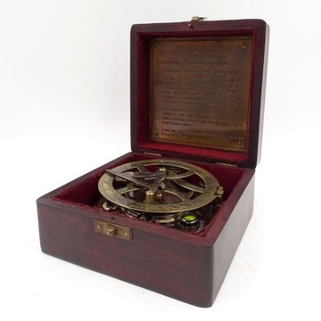 Эксклюзивный компас Гилберта с солнечными часами — SUN-0002