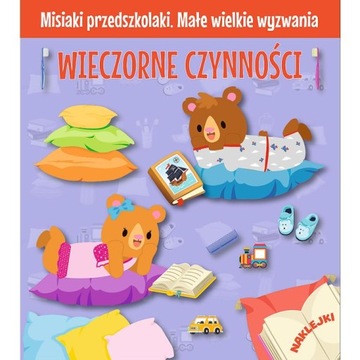 Misiaki przedszkolaki - małe wielkie wyzwania - wieczorne czynności - Trefl