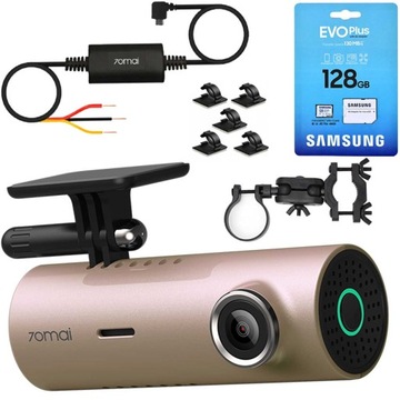 70mai M300 język PL+ UCHWYT + ADAPTER UP02 + 128GB