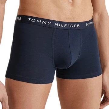 -10% TOMMY HILFIGER BOKSERKI MĘSKIE 3-PACK TRUNK M