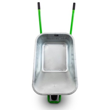 Тачка садовая одноколесная 100л 250кг Светло-зеленая