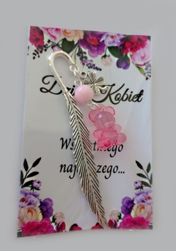 Закладка МЕДВЕДЬ КЛЕВЕР ПОДАРОК ​​НА ЖЕНСКИЙ ДЕНЬ ДЕНЬ ВАЛЕНТИНА