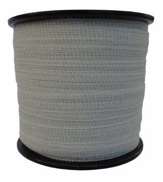 Taśma STANDARD 20mm 200mb pastuch koń konie biała
