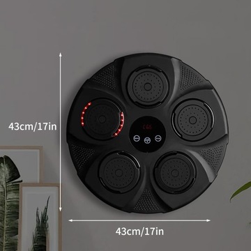MUZYCZNA MASZYNA BOKSERSKA Z RĘKAWICZKAMI, ELEKTRONICZNA TARCZA BOKSERSKA