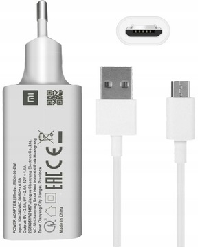 ŁADOWARKA FAST + KABEL MICRO DO XIAOMI REDMI 9A