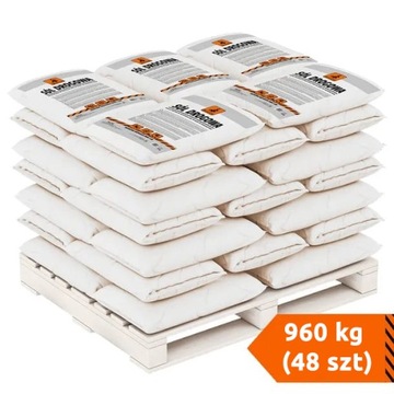 Sól do Rozpuszczania Śniegu i Lodu SÓL DROGOWA Dragon - 960 kg CAŁA PALETA