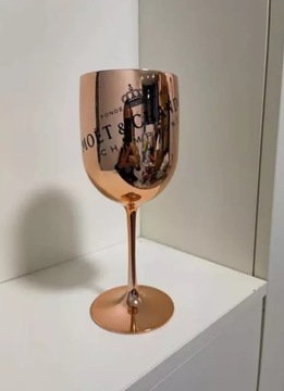 Metaliczny kieliszek do szampana Moët&Chandon