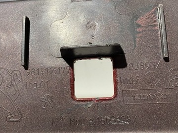 1783893X NÁRAZNÍK PŘEDNÍ 1.6 THP 165 121 2017 PEUGEOT 2008