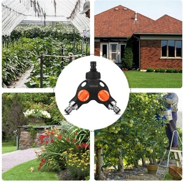 САДОВЫЙ ТРОЙНИК ДЛЯ БЫСТРОСОЕДИНИТЕЛЬНОГО ШЛАНГА