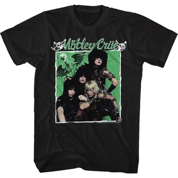1989 skupinové foto Motley Crue tričko