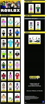 ROBLOX MYSTERY MINIS SERIES 9 ФИГУРКА, КОД ИГРЫ