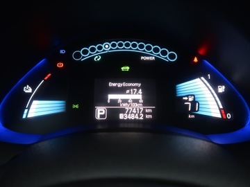 Nissan Leaf I Hatchback 5d Elektryczny 109KM 2015 Nissan Leaf 24 kWh, SoH 79%, Automat, Skóra, zdjęcie 10