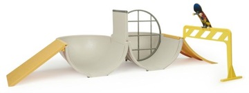 Tech Deck Rampa Set с Big Vert Wall и SkatePark + Bateboarding Barrier