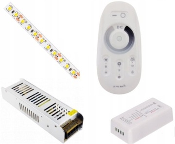 ZESTAW 6m TASMA 720 LED BIALY CIEPLY 2835 PILOT