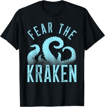 Fear The Kraken. Vintage Kraken Tentacles. Octopus Kraken T-Shirt
