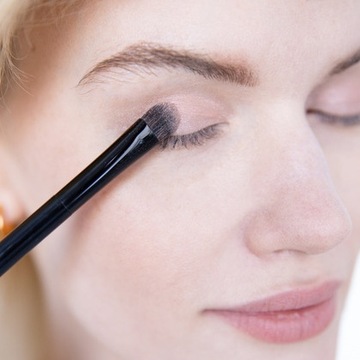 ЩЕТКА ДЛЯ ТЕНЕЙ ДЛЯ ВЕК МЯГКАЯ щетина СИНТЕТИЧЕСКАЯ веганская ВЕГАНСКАЯ