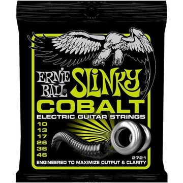 ERNIE BALL EB 2721 Cobalt struny do git elek 10-46