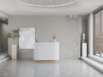 Lada recepcyjna R120 KLEJONKA LED 170x100cm