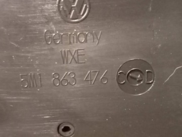 Консоль с отделением для хранения Volkswagen Golf VI Plus 5M1863476D