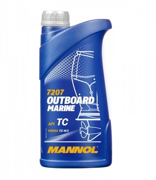 Mannol outboard marine 2T TC olej do dwusuwa 1L