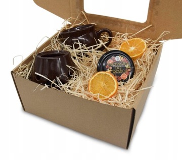 Подарочный набор для глинтвейна Керамическая кружка 250 мл с подогревом