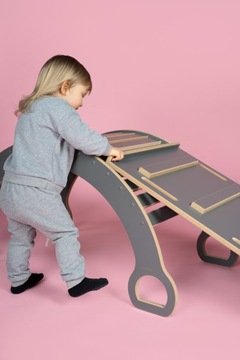 КАЧАЛКА + ЛЕСТНИЦА МОНТЕССОРИ tupti.wood