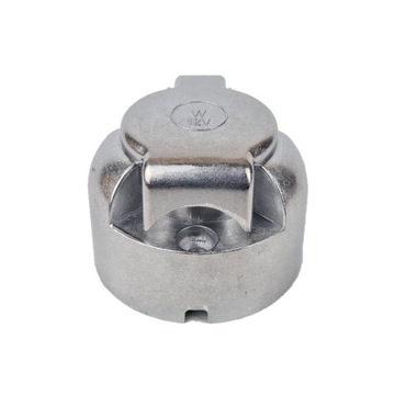 GNIAZDO 7 PIN przyczepy haka okrągłe aluminiowe