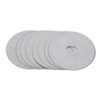 Obrotowe 10x 45mm okrągłe ostrze do noża