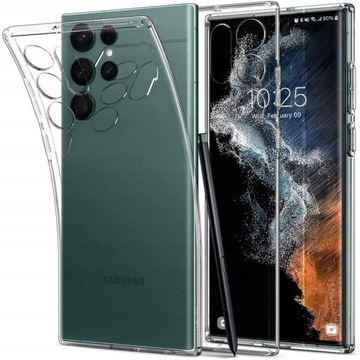 Przezroczyste etui do Galaxy S22 Ultra, Spigen