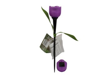 LAMPA SOLARNA OGRODOWA TULIPAN KWIAT