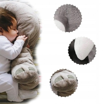 БОЛЬШАЯ ПОДУШКА СЛОН-ТАЛИСМАН ОБНИМКИ МЕДВЕДЬ ДЕТСКИЙ ПОДАРОК ​​JASIEK