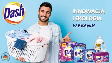 DASH Kapsułki do prania 3in1 białe kolor 2x 60 szt