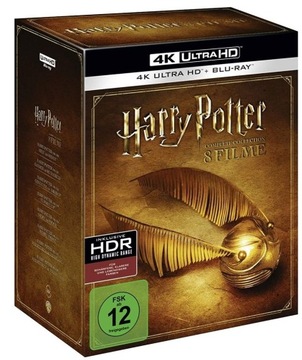 Harry Potter 1-8 [8 Blu-ray 4K] 6 filmów z PL