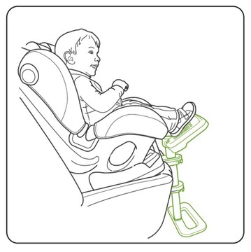 PODNÓŻEK DO FOTELIKÓW DLA DZIECKA | KneeGuardKids4