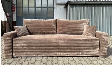 sofa kanapa 3 osobowa sztruks wybór koloru na sprężynach