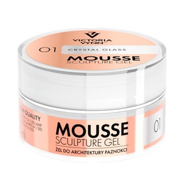 Victoria Vynn Mousse Sculpture Gel 1 Crystal Glass