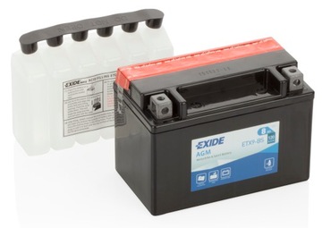 EXIDE BIKE 12V 8Ah 120A YTX9-BS ETX9-BS